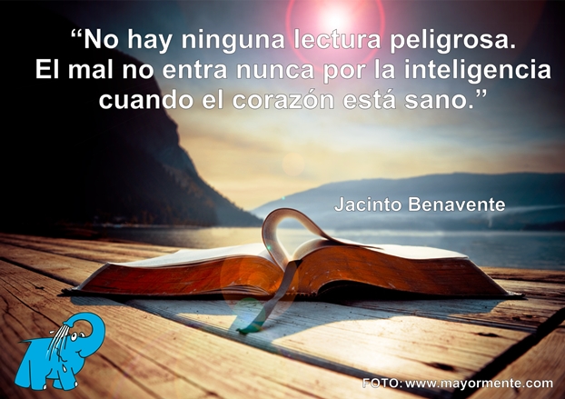 Una Enseñanza de Jacinto Benavente en la Frase del Día del Elefante Azul de Avilés
